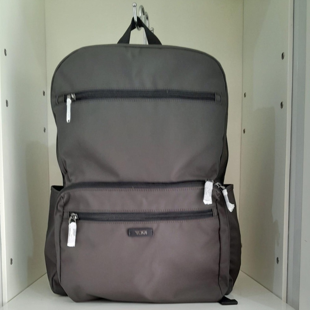 NWT TUMI Packable/Foldable Backpack Dark Gray